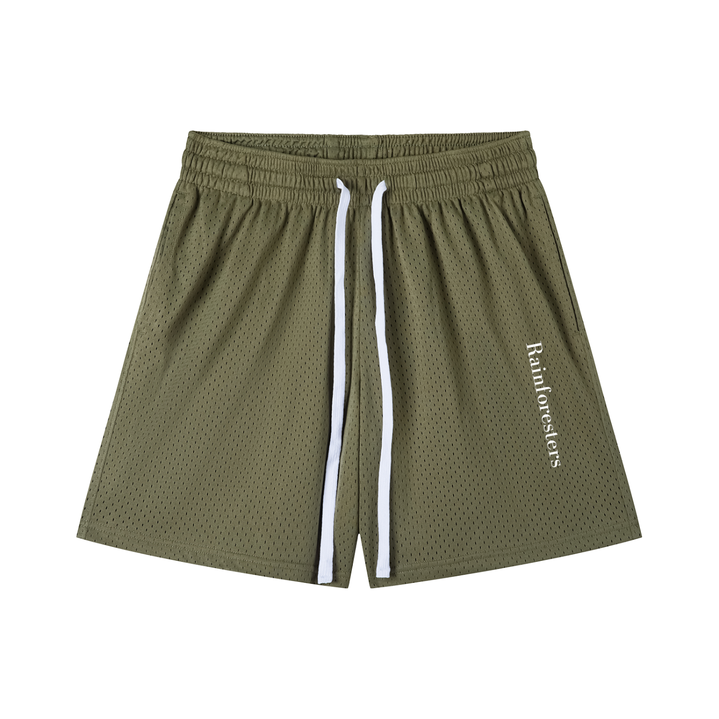 Mesh Drawstring Shorts