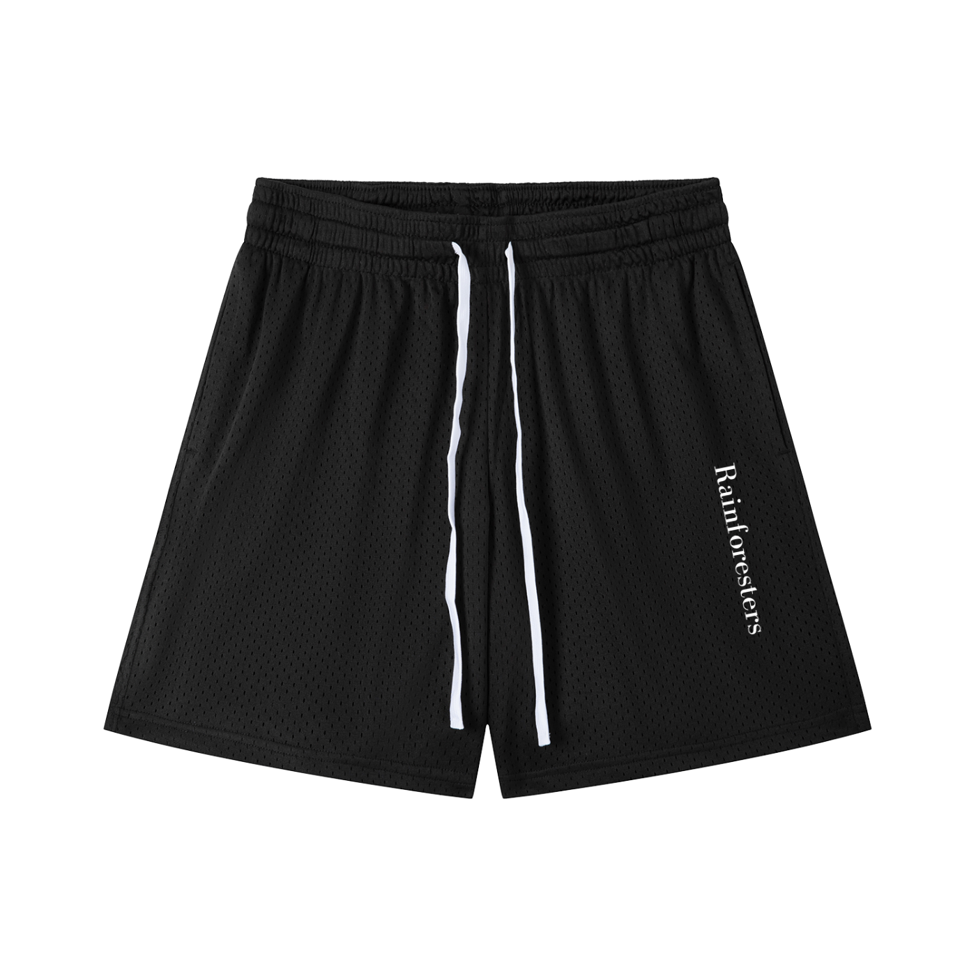 Mesh Drawstring Shorts